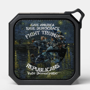 Vot Political Patriotic Trump Republican Party Bluetooth Speaker