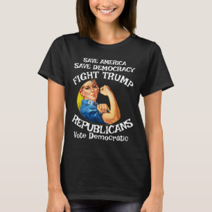 Vot Political Patriotic Trump Republican Party T-Shirt