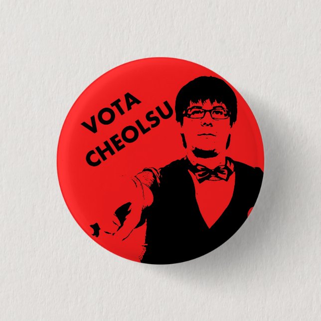 Vota a cheolsu button (Front)