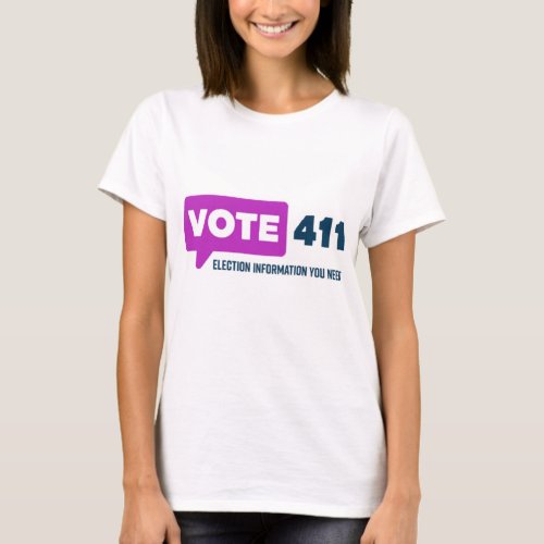 VOTE411 Womens Style T_Shirt