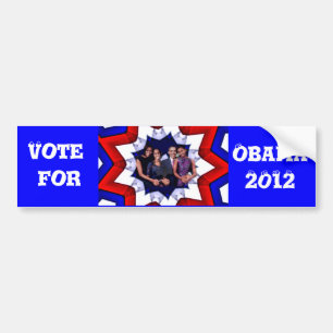 Vote! 2012 bumper sticker