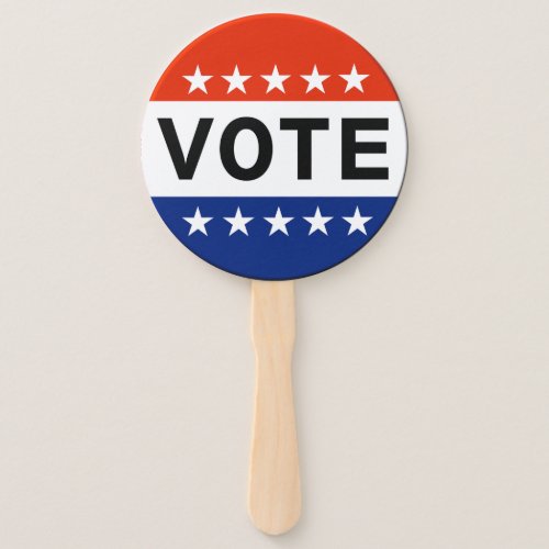 Vote 2020 Presidential Election Hand Fan