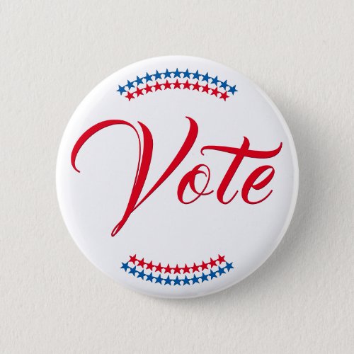 Vote 2024 American Presidential Election Patriotic Button