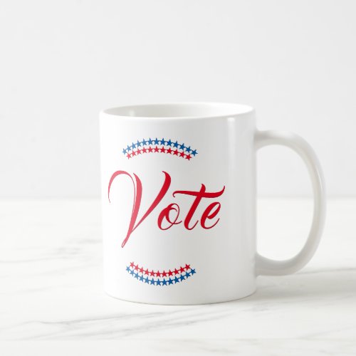 Vote 2024 American Presidential Election Patriotic Coffee Mug