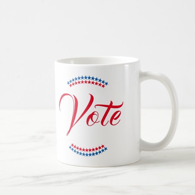 Vote 2024 American Presidential Election Patriotic Coffee Mug (Right)