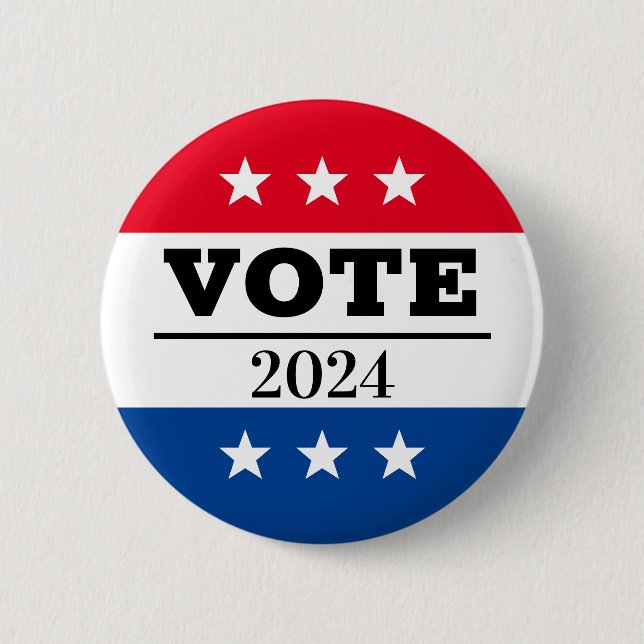 VOTE 2024 Election Pin (Front)