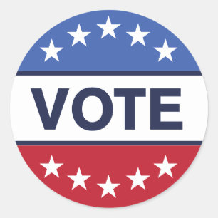 Vote 2024 Elections  Classic Round Sticker