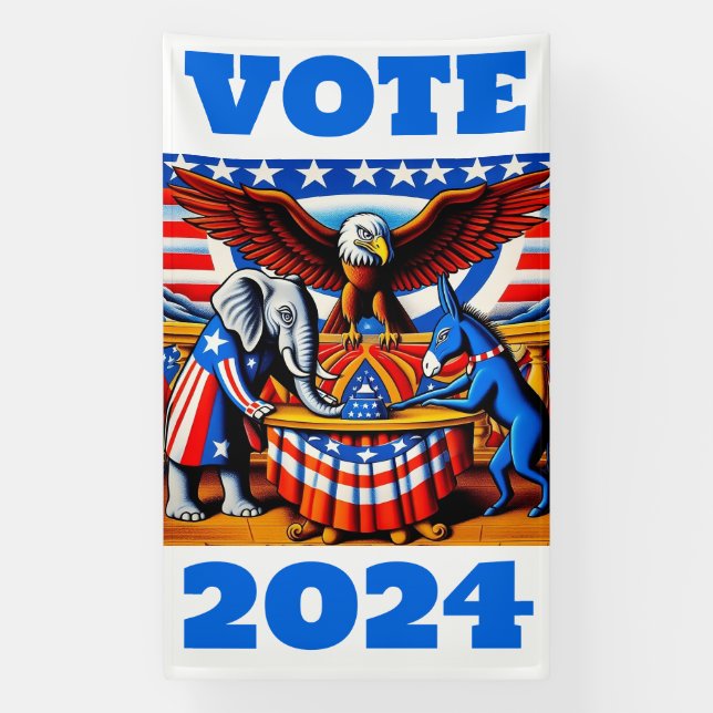 Vote 2024 Presidential Election Banner (Vertical)