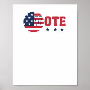 Vote 2024 Sticker Poster