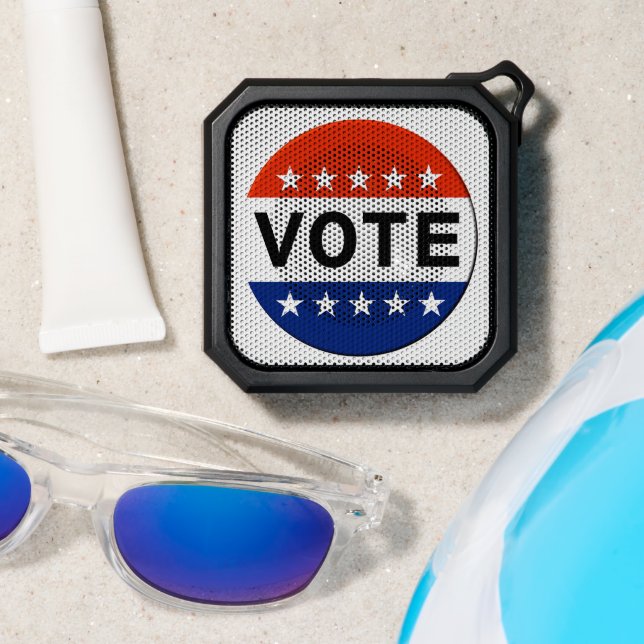 Vote 2026 Midterm Election Bluetooth Speaker (Insitu(Beach))