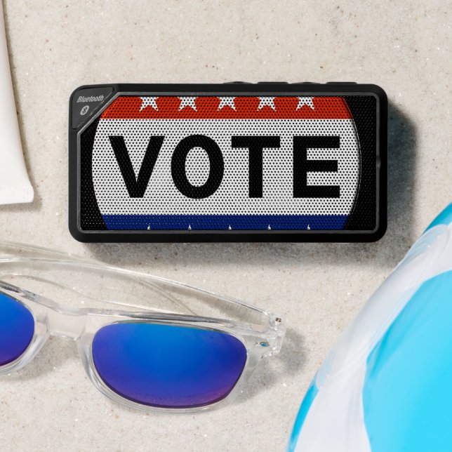 Vote 2026 Midterm Election Bluetooth Speaker (Insitu(Beach))