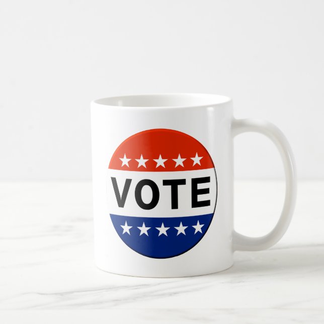Vote 2026 Midterm Election Coffee Mug (Right)