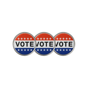 Vote 2026 Midterm Election Golf Ball Marker