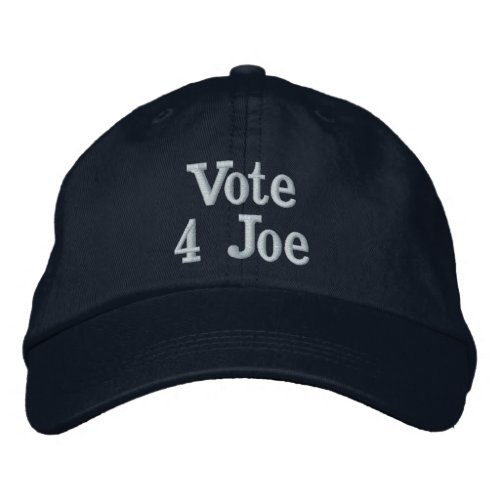 Vote 4 Joe Embroidered Baseball Cap