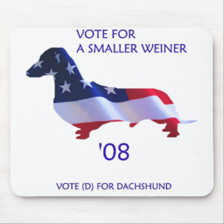 VOTE American Dachshund Mouse Pad