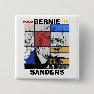 Vote Bernie '16 Button