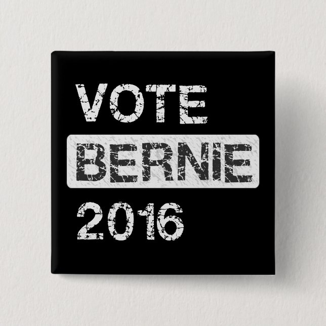 Vote Bernie Sanders 2016 Button (Front)