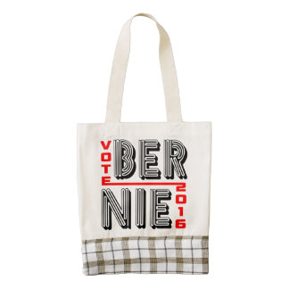 Vote Bernie Sanders 2016 Zazzle HEART Tote Bag