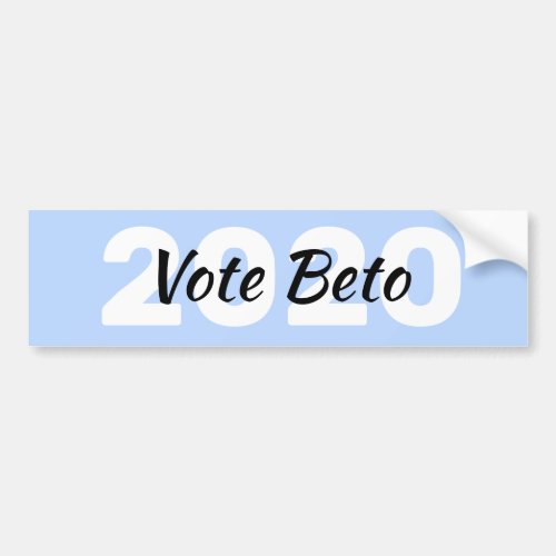 Vote Beto ORourke for 2020 President Bumper Sticker
