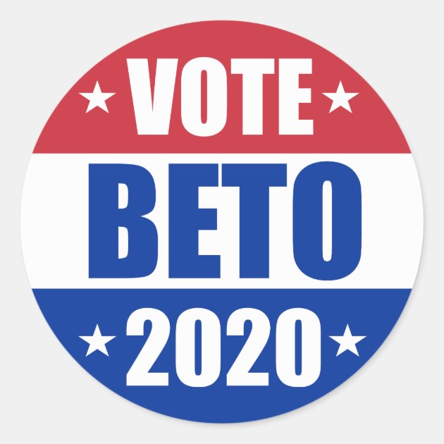 Beto O'Rourke 2020 Bumper Sticker Beto 2020 FREE SHIPPING! 