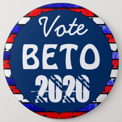 Vote Beto ORourke for President 2020 US Election Button