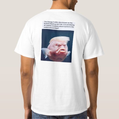 Vote Biden 2024 T_Shirt with Liar Fish Back
