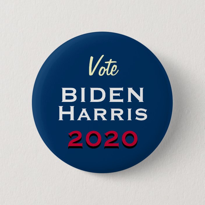 Dancing Bear Biden Harris Button Vote 2020 Vintage Presidential Election Unique