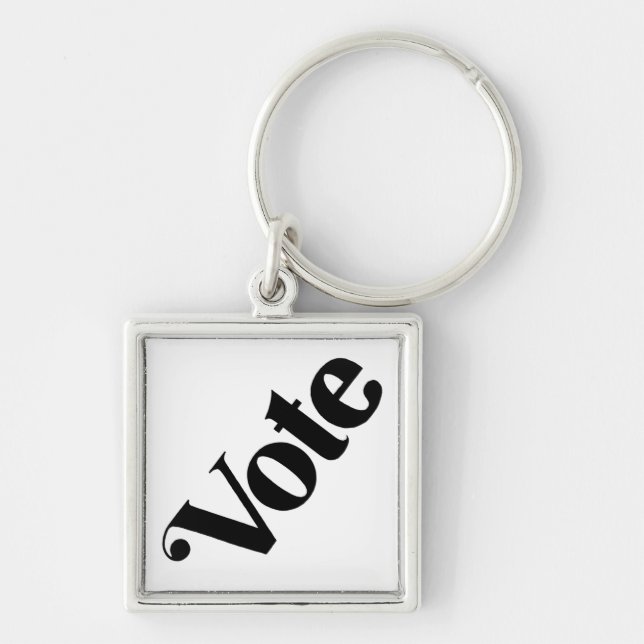 Vote Biden Harris DNC Vote Democrat Keychain (Front)