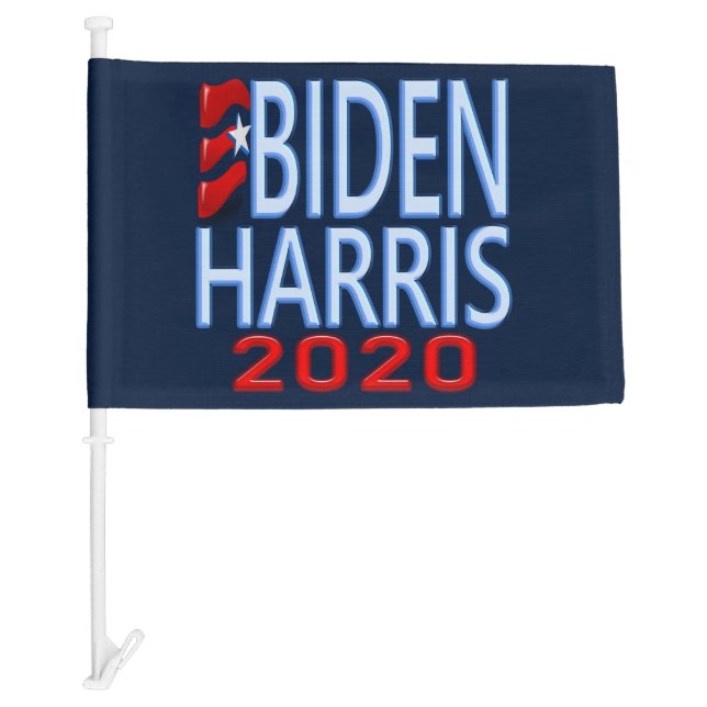 Vote Biden Harris President 2020 Election Campaign Car Flag (Front)