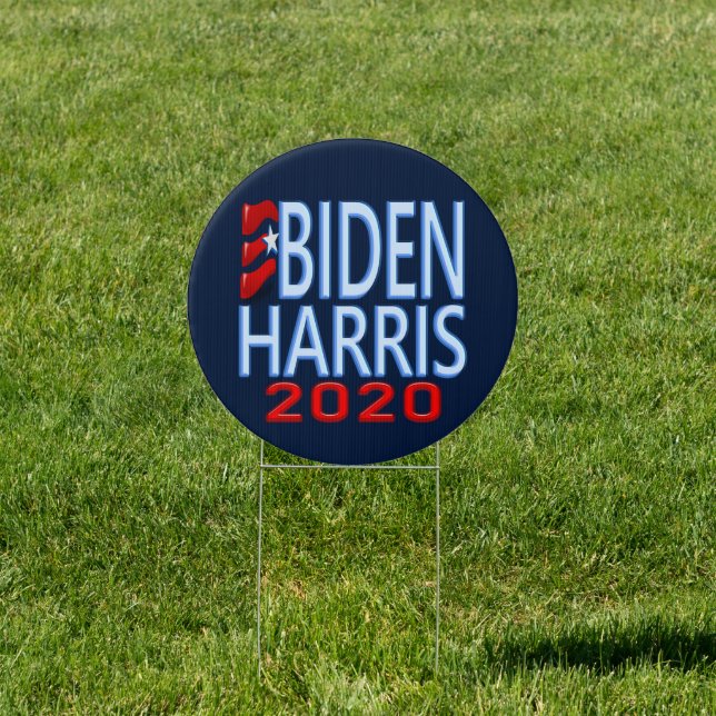 Vote Biden Harris President 2020 Election Campaign Sign (Insitu)