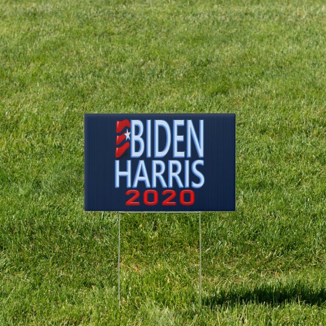 Vote Biden Harris President 2020 Election Campaign Sign (Insitu)