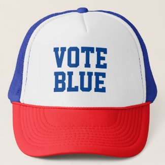 VOTE BLUE #1 05122020 TRUCKER HAT