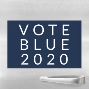 Vote Blue 2020 Biden Harris US Simple Minimal Magnetic Dry Erase Sheet