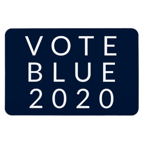 Vote Blue 2020 Biden Harris USA Simple Minimal Magnet