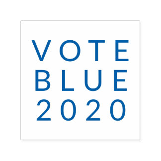 Vote Blue 2020 for Biden Harris Simple Minimal Self-inking Stamp