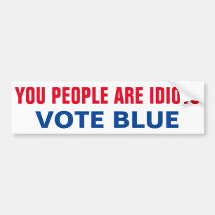 VOTE BLUE BUMPER STICKER
