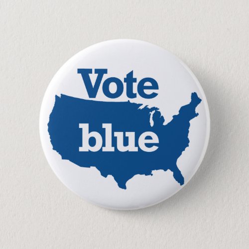 Vote Blue Button