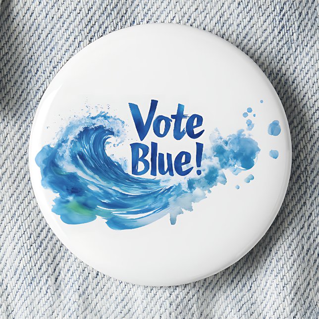 Vote Blue Button (Creator Uploaded)