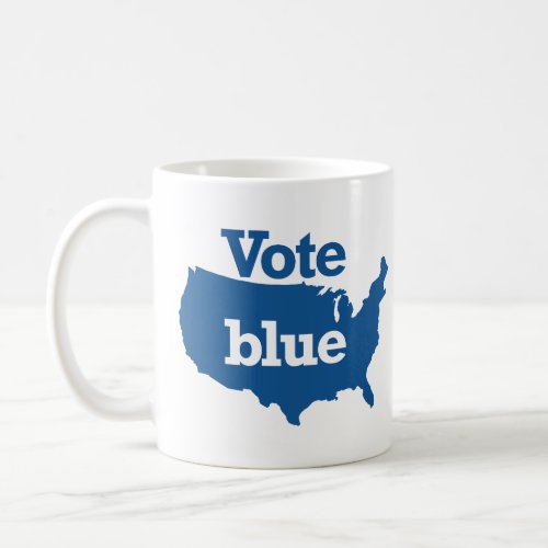 Vote Blue Coffee Mug