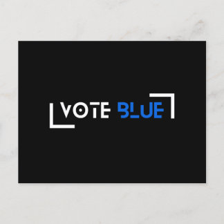 Vote Blue Customizable Postcard