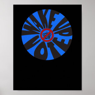 Vote Blue Democrat Anti-trump  Poster