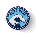 VOTE BLUE Democratic Blue Wave Political