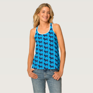 VOTE Blue Donkey Election Day USA Voting Patriotic Tank Top