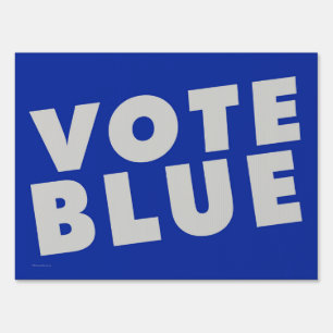 'VOTE BLUE' Double-sided Yard Sign