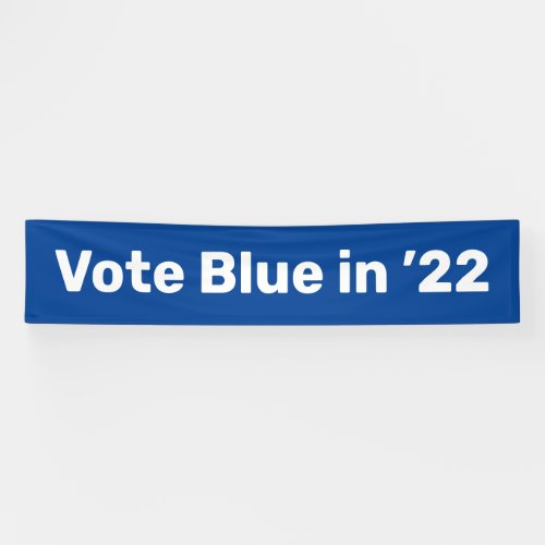 Vote Blue in 2022 Banner