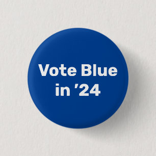 Vote Blue in 2024 Button
