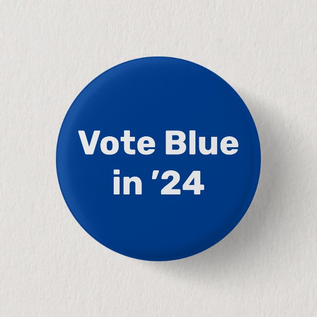 Vote Blue in 2024 Button (Front)