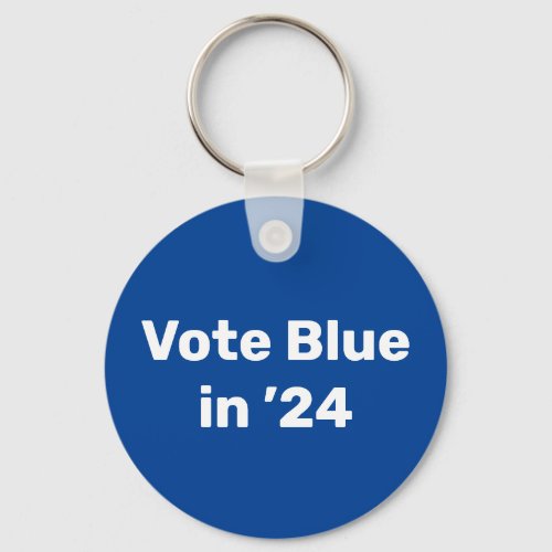 Vote Blue in 2024 Keychain