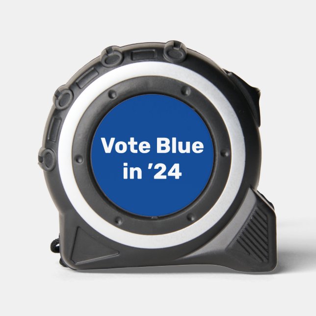 Vote Blue in 2024 Tape Measure (Front)