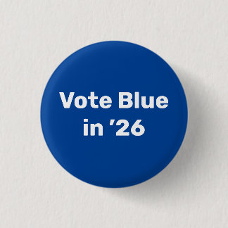 Vote Blue in 2026 Button